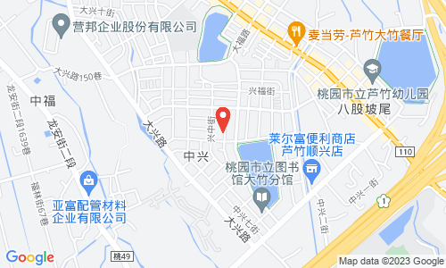 338桃园县芦竹乡中福村大兴四街109,111号